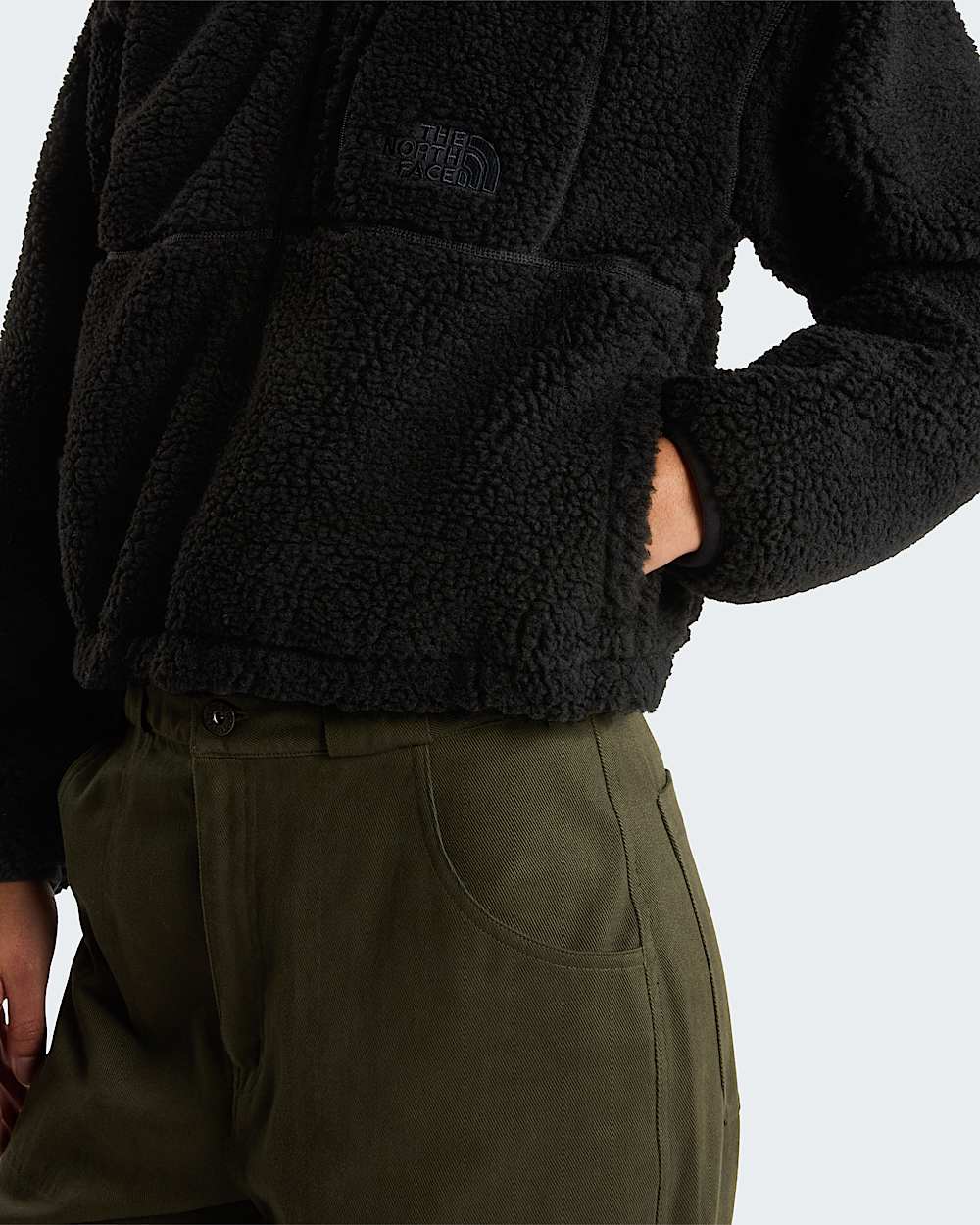 Womens Extreme Pile 2 Pullover TNF ALT5