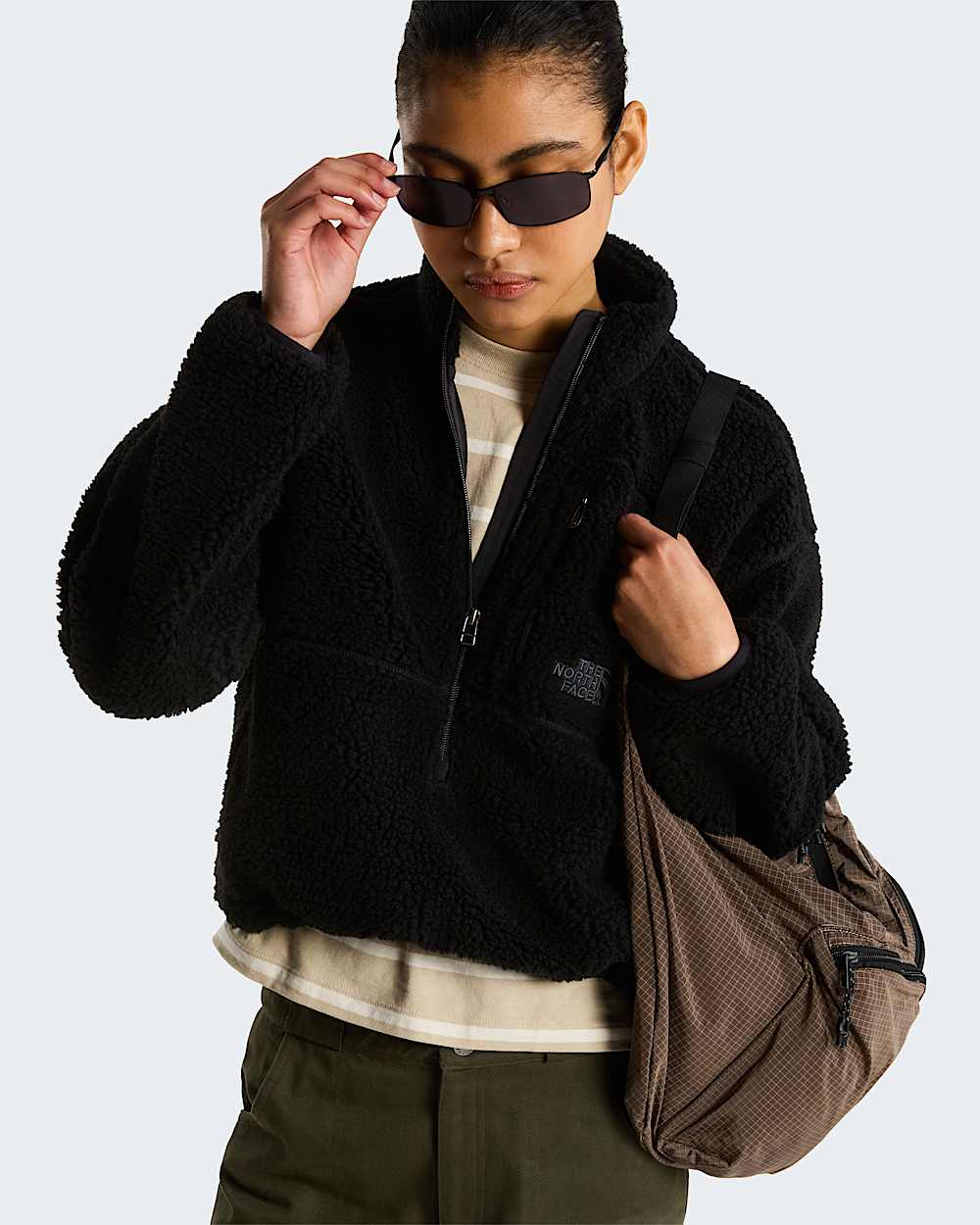 Womens Extreme Pile 2 Pullover TNF ALT7