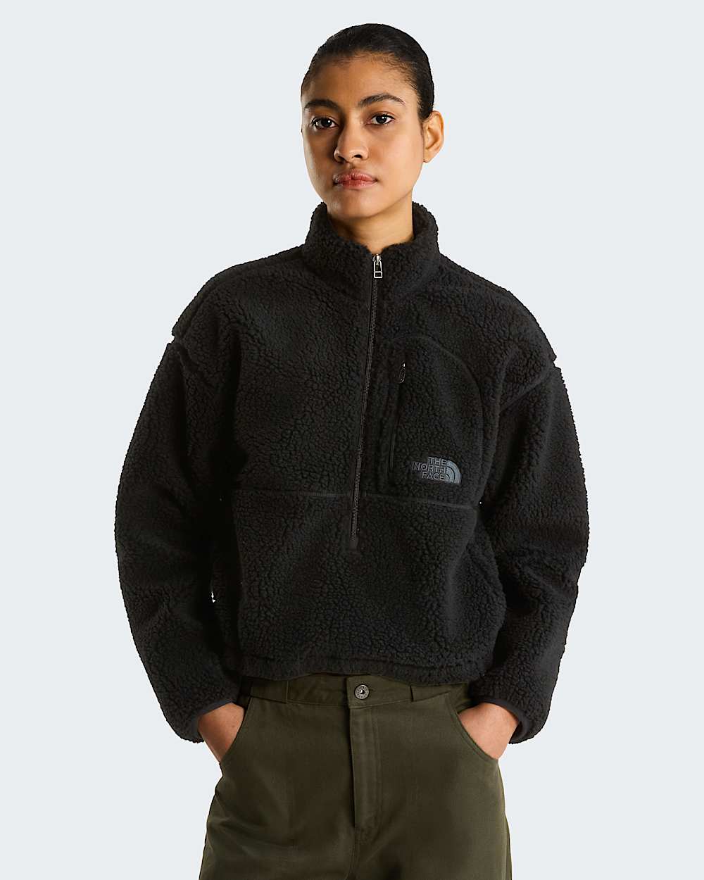 Womens Extreme Pile 2 Pullover TNF HERO