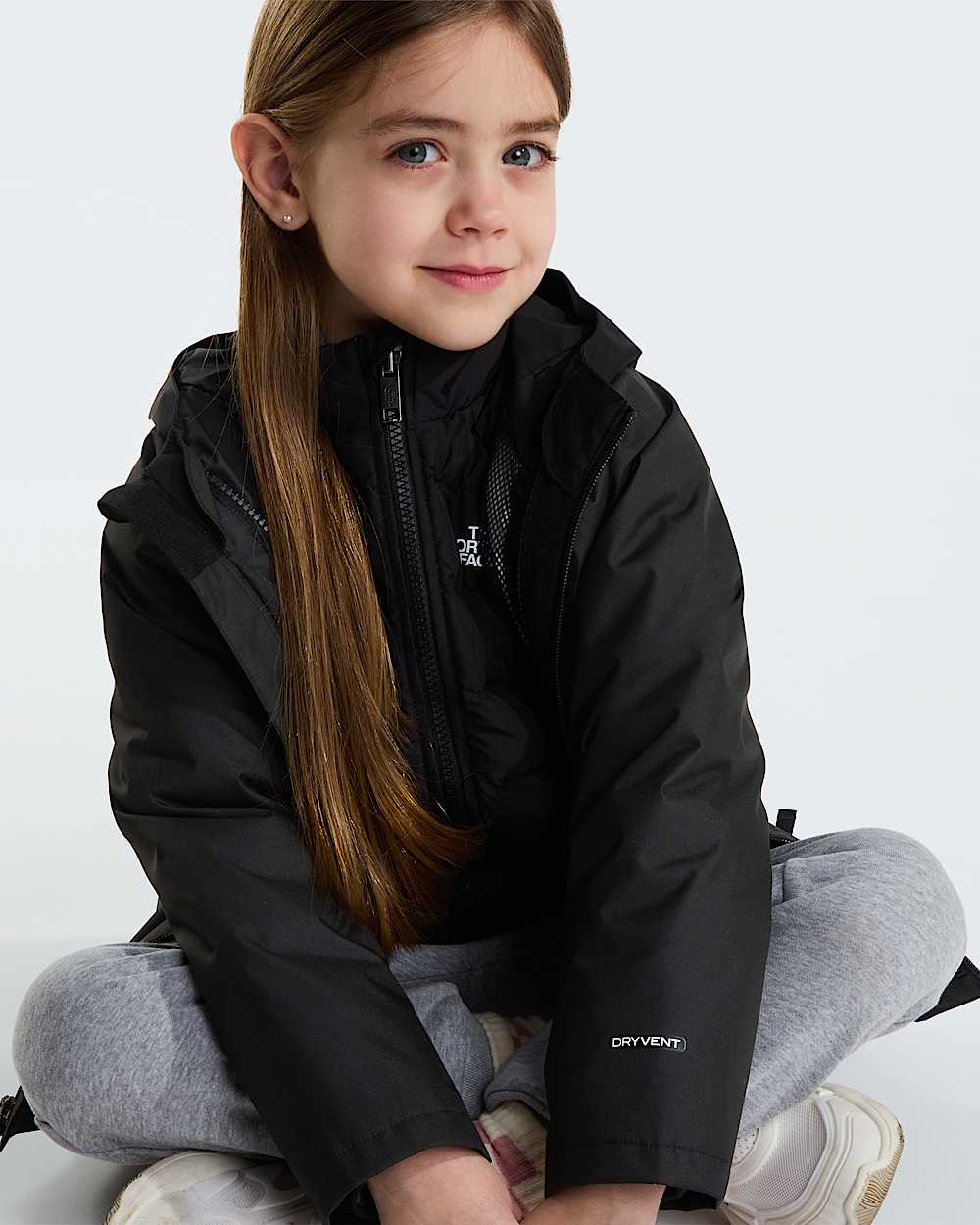 Kids Perrito 4In1 Hooded Jacket TNF ALT19