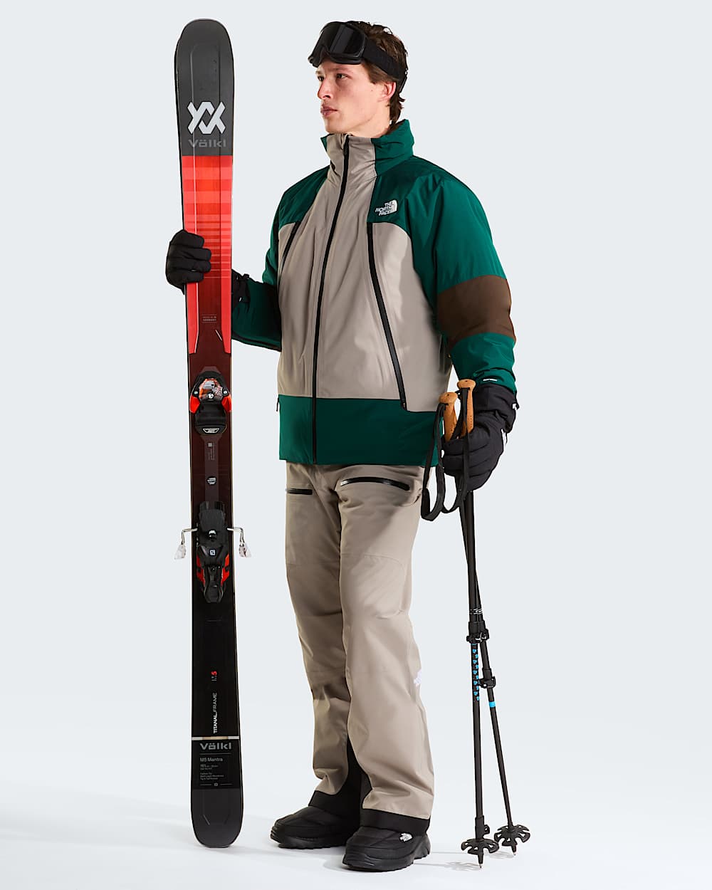 Pantaloni Chakal da uomo TNF ALT4