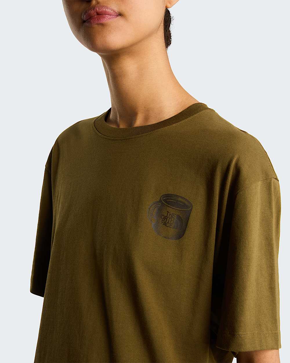 Basecamp Barista Relaxed Graphic TShirt Uniseks TNF ALT16