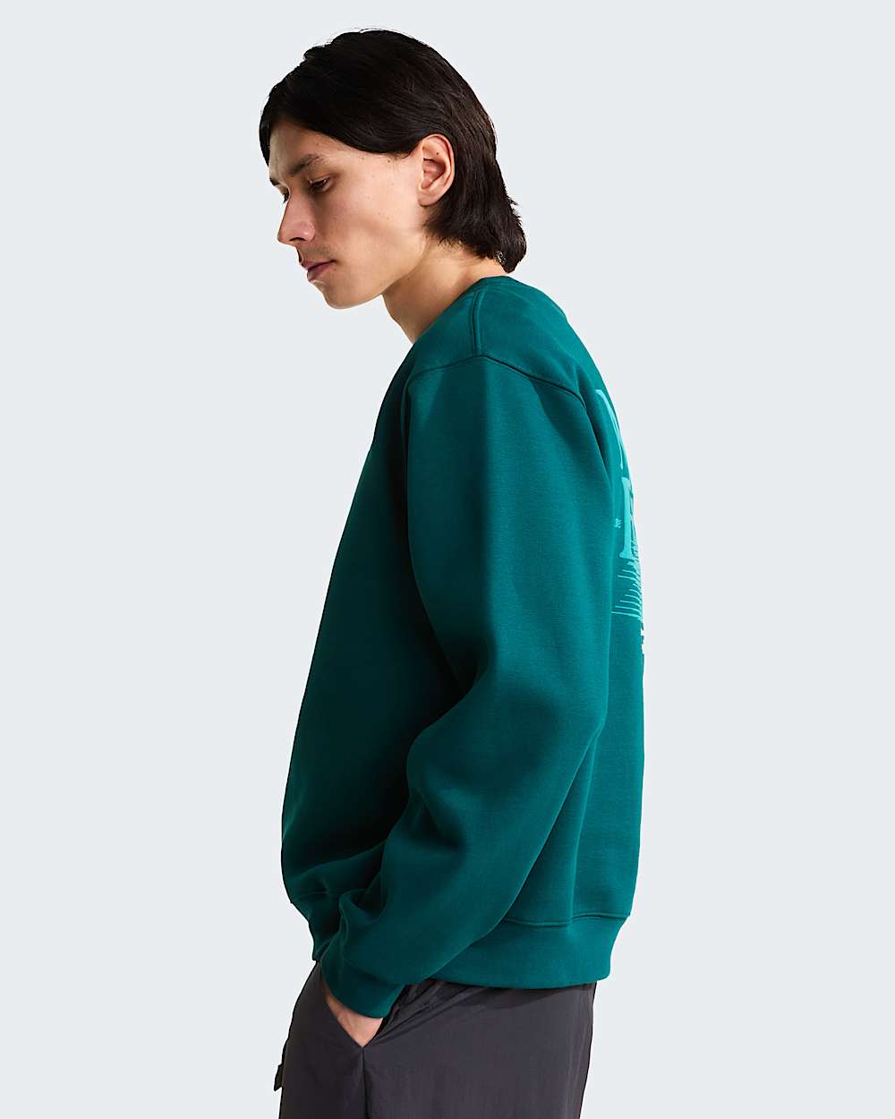 Retro Trail Relaxed Graphic Sweatshirt M TNF ALT3