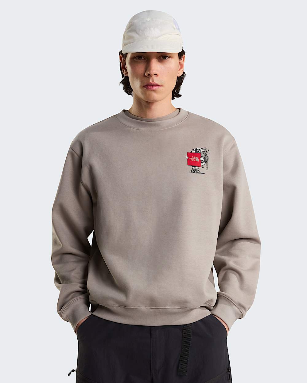 Unisex Gear Up Get Out Graphic Sweatshirt TNF ALT3