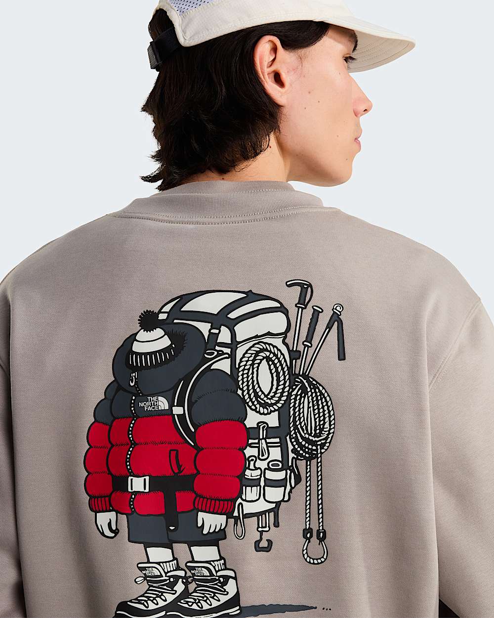 Unisex Gear Up Get Out Graphic Sweatshirt TNF ALT7