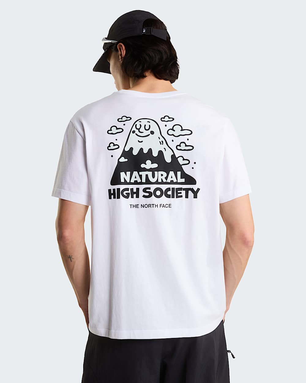 Unisex Natural High Society Relaxed Graphic TShirt TNF ALT2