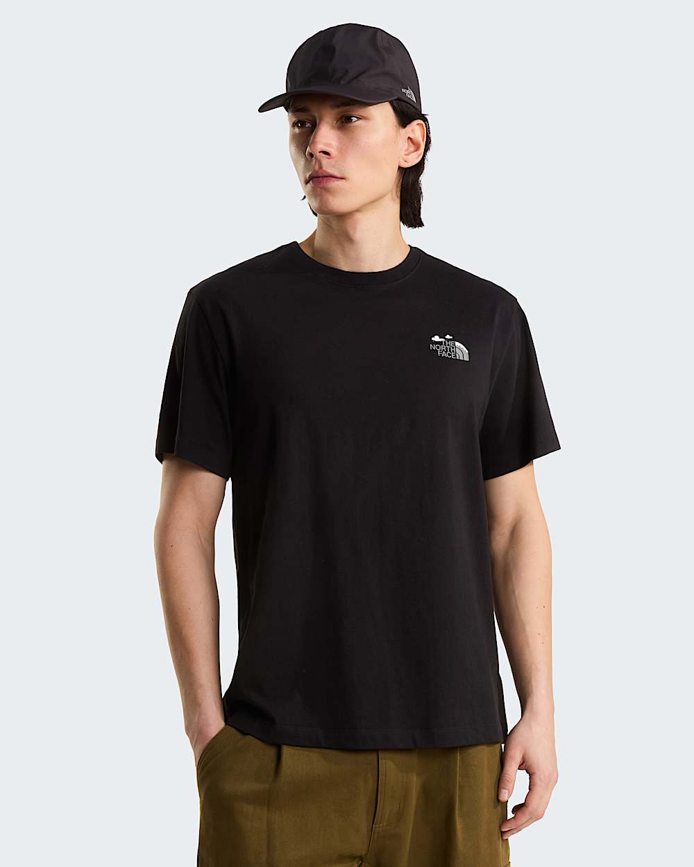 Natuurlijke High Society Ontspannen Graphic TShirt uniseks TNF ALT3