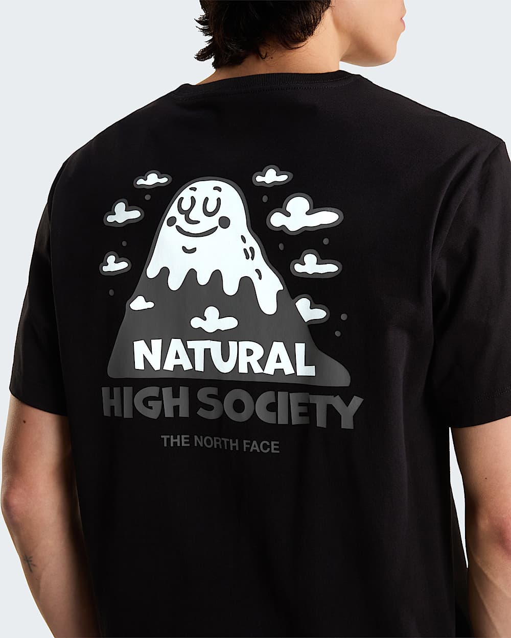 Natuurlijke High Society Ontspannen Graphic TShirt uniseks TNF ALT7