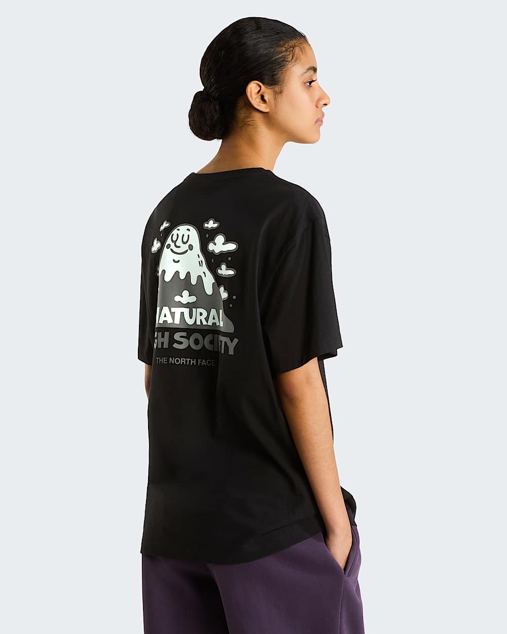 Natuurlijke High Society Ontspannen Graphic TShirt uniseks TNF ALT12