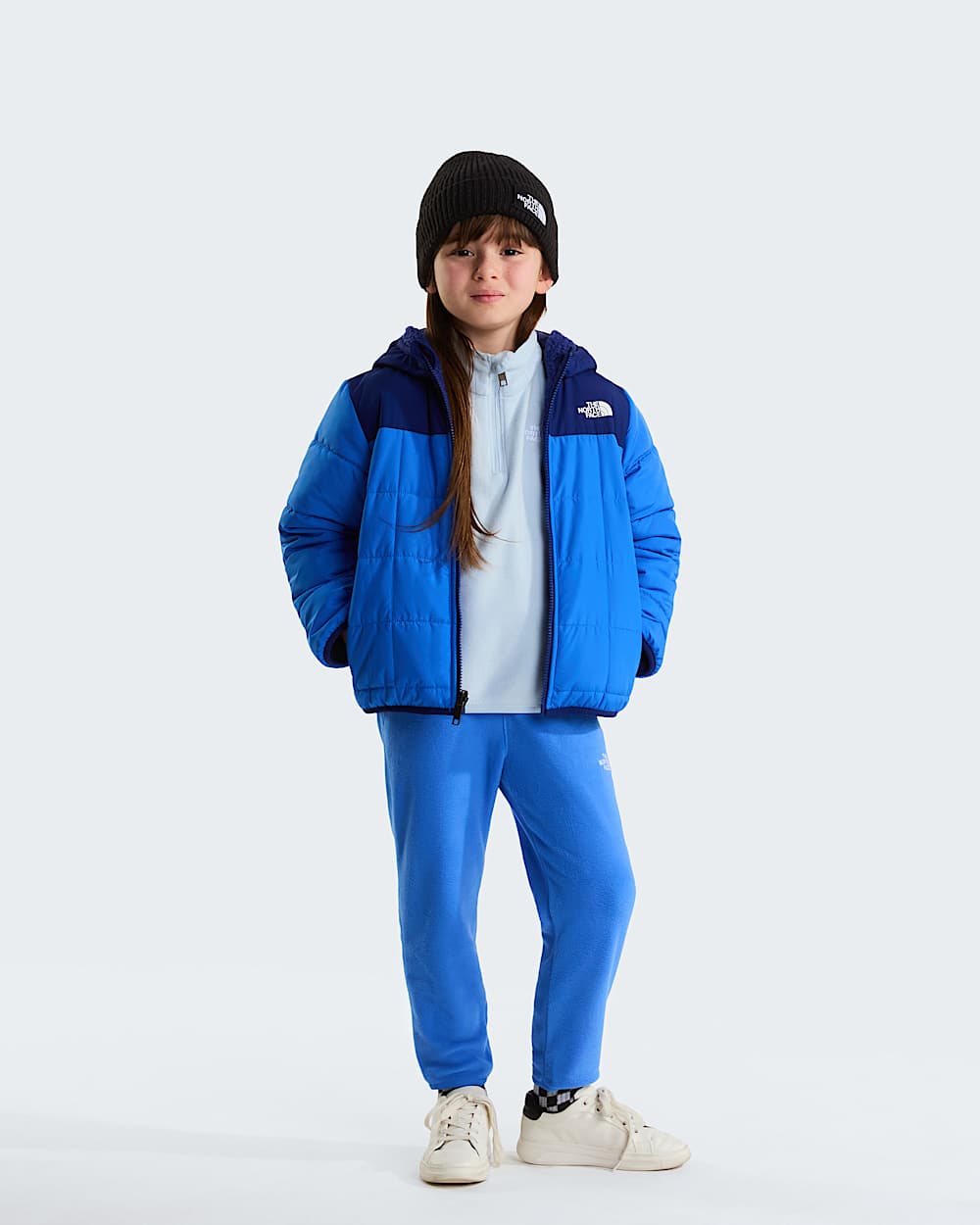 Kids Reversible Shasta FullZip Hooded Jacket TNF ALT14