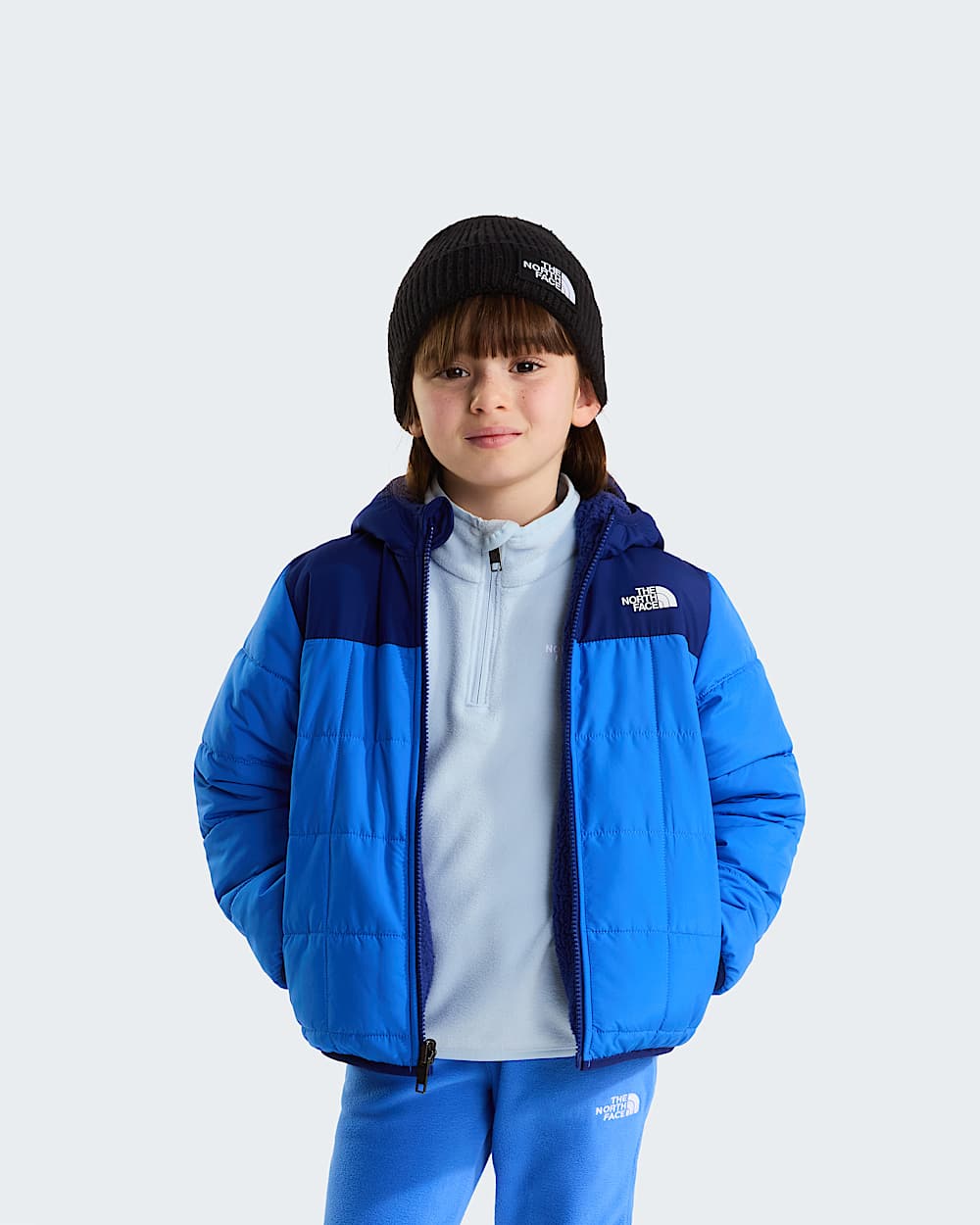 Kids Reversible Shasta FullZip Hooded Jacket TNF ALT17