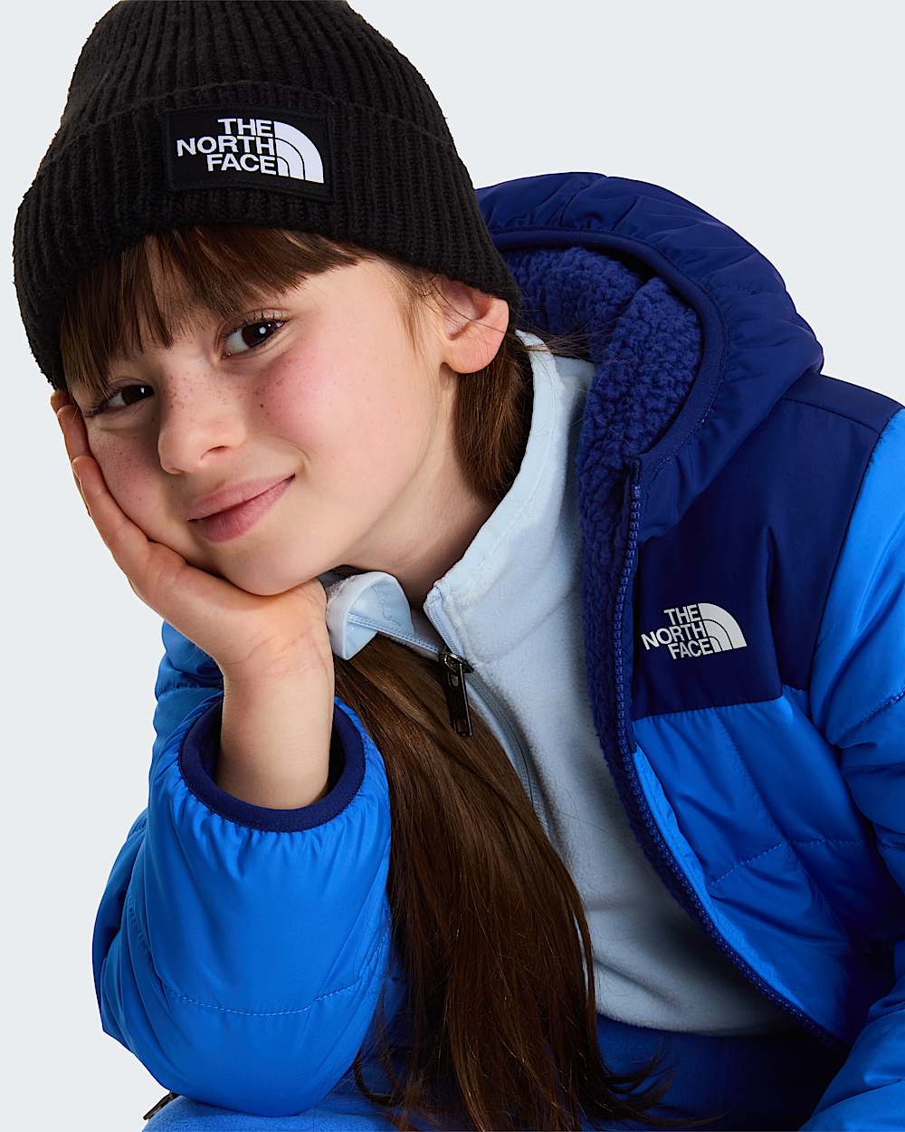 Kids Reversible Shasta FullZip Hooded Jacket TNF ALT18