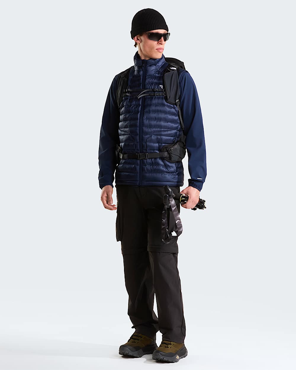 Mens Travel Convertible Trousers TNF ALT1