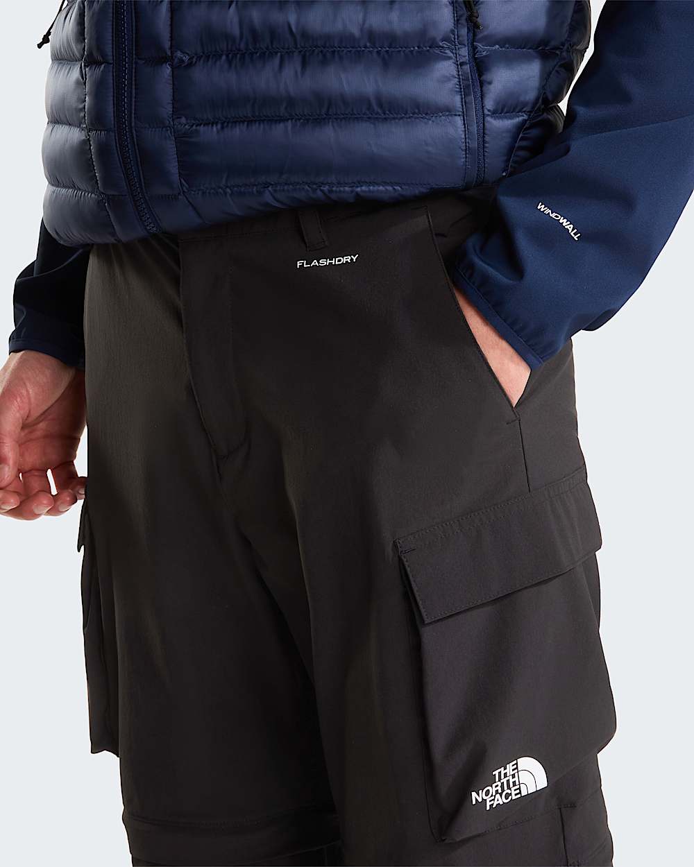 Mens Travel Convertible Trousers TNF ALT5