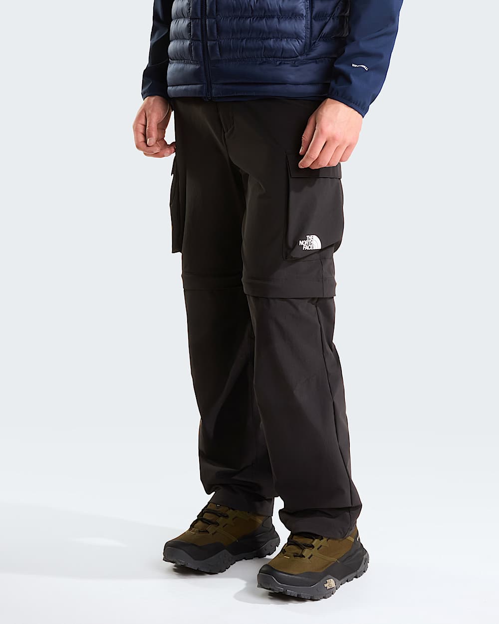 Mens Travel Convertible Trousers TNF HERO