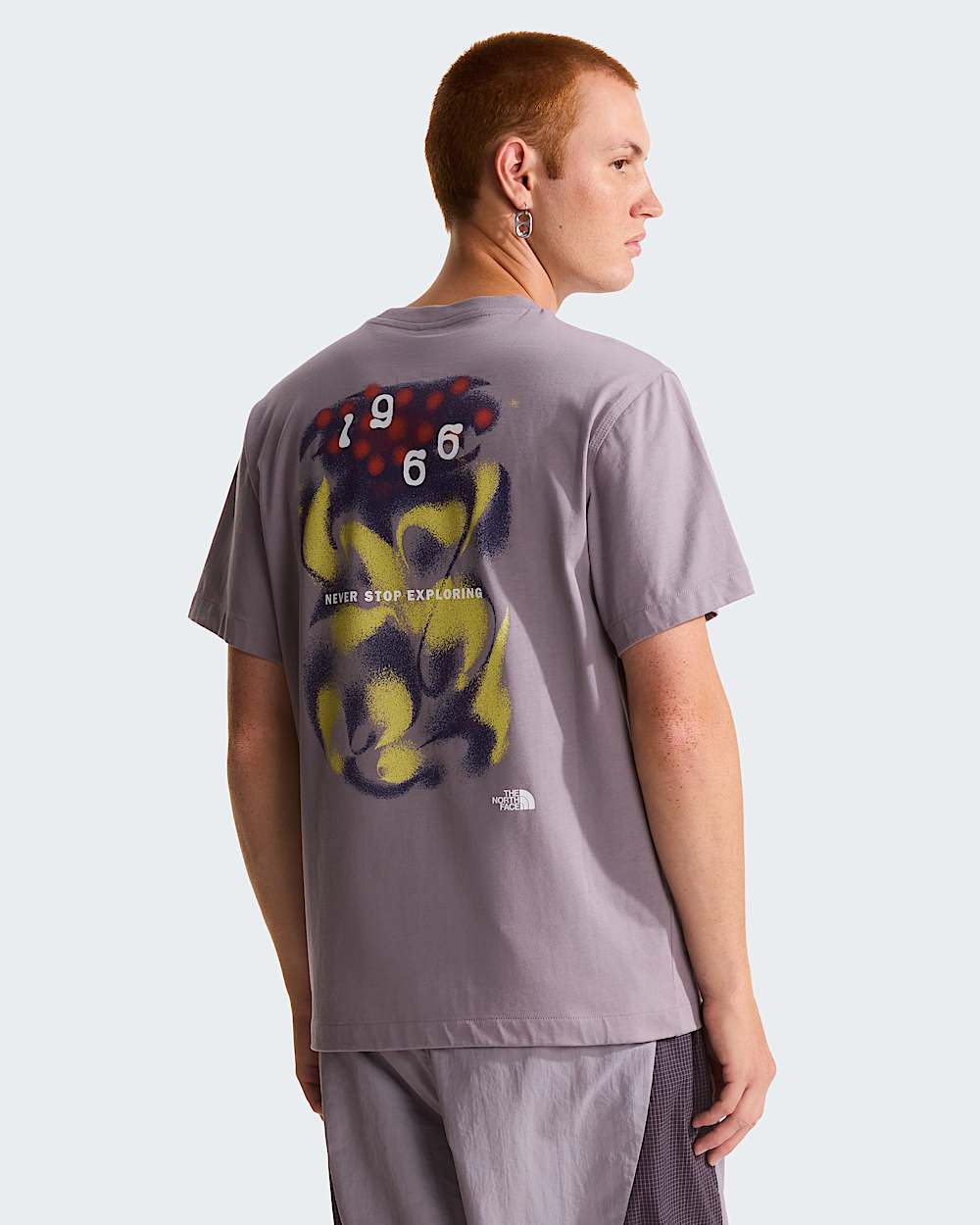 Uniseks 1966 Motion Relaxed Graphic Tshirt TNF ALT2