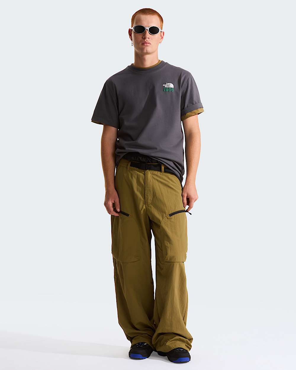 Uniseks 1966 Motion Relaxed Graphic Tshirt TNF alt5