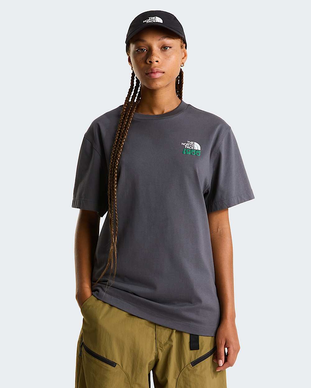 Uniseks 1966 Motion Relaxed Graphic Tshirt TNF alt11