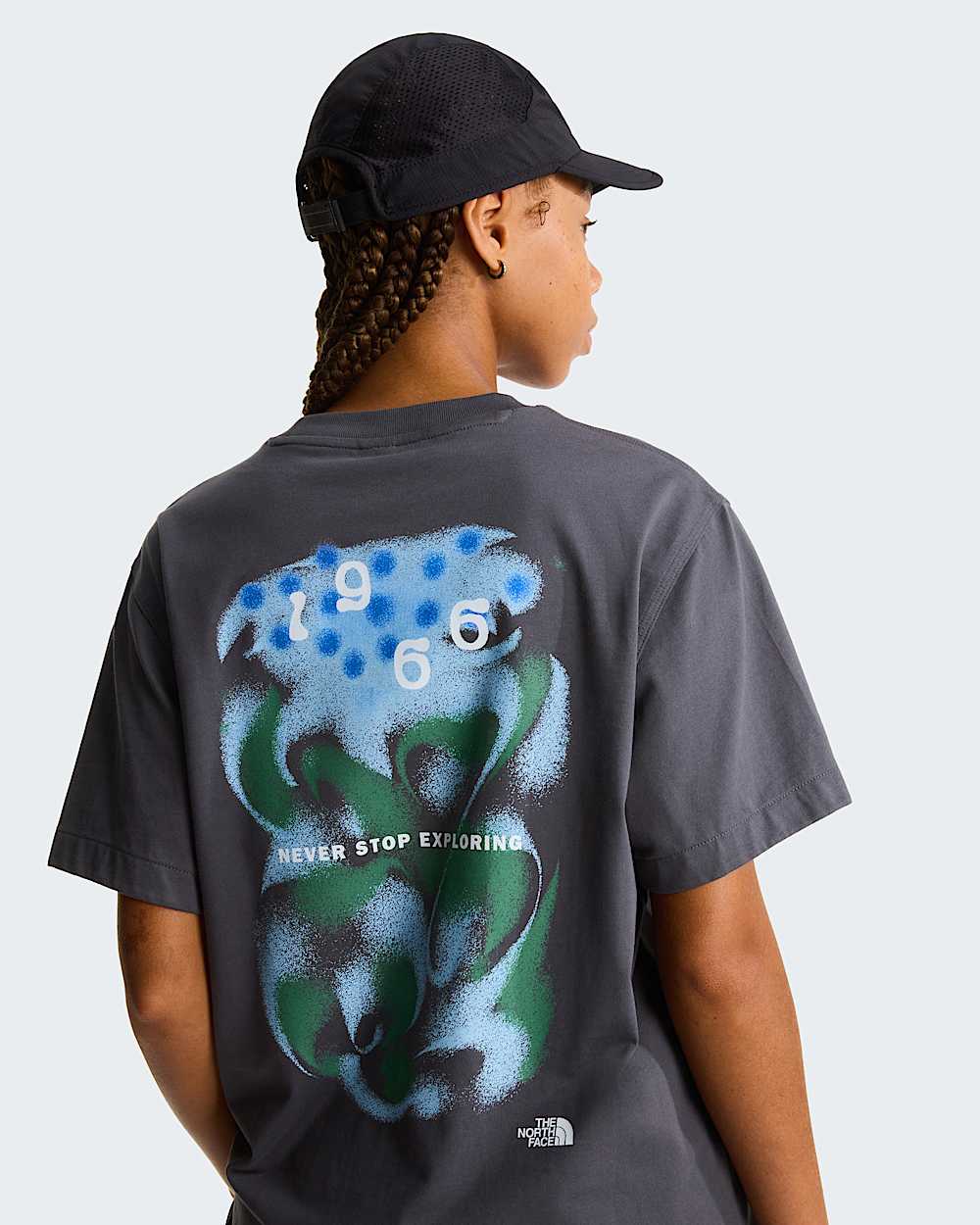 Uniseks 1966 Motion Relaxed Graphic Tshirt TNF alt15