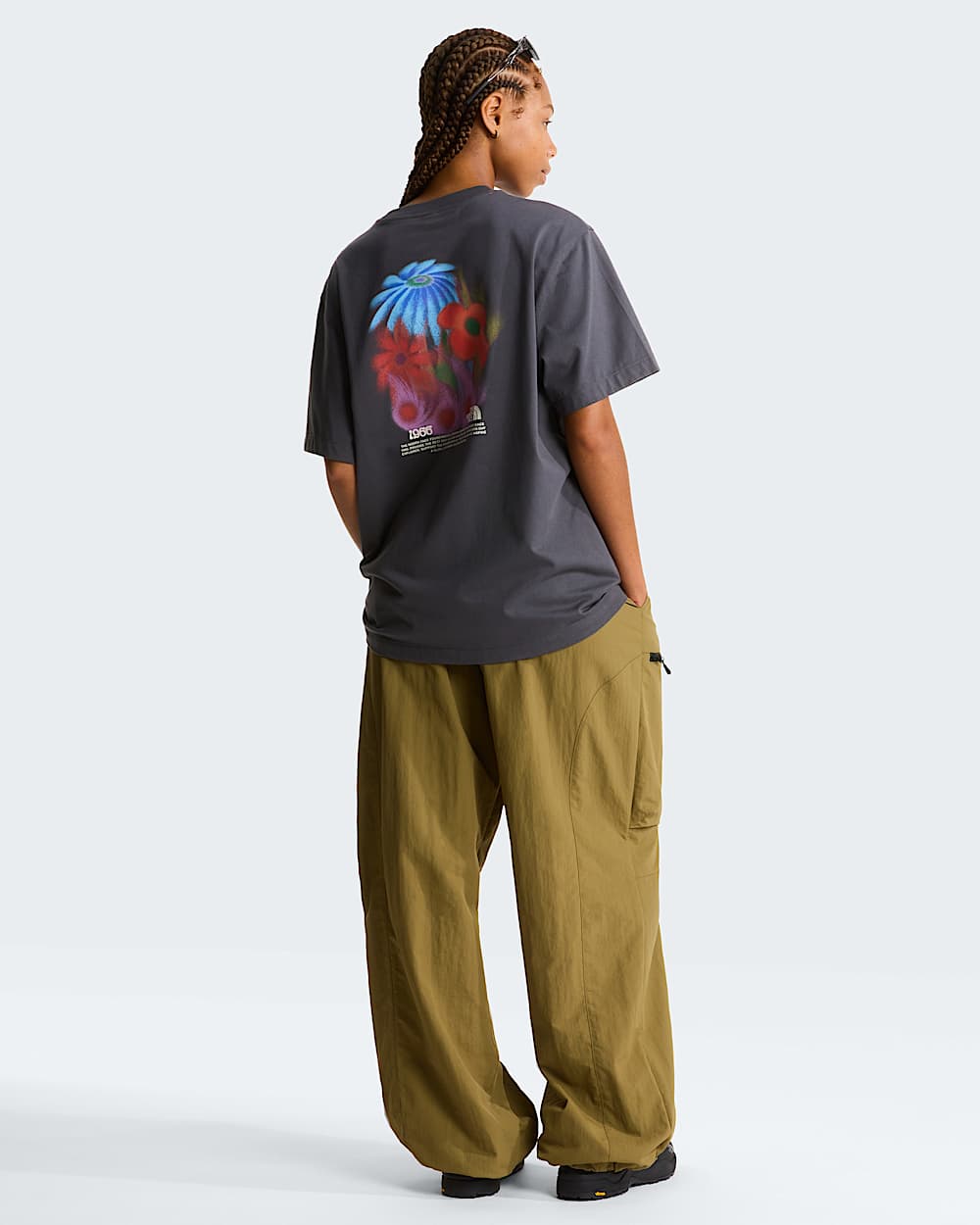 Unisex 1966 Flora Relaxed Graphic TShirt TNF ALT10
