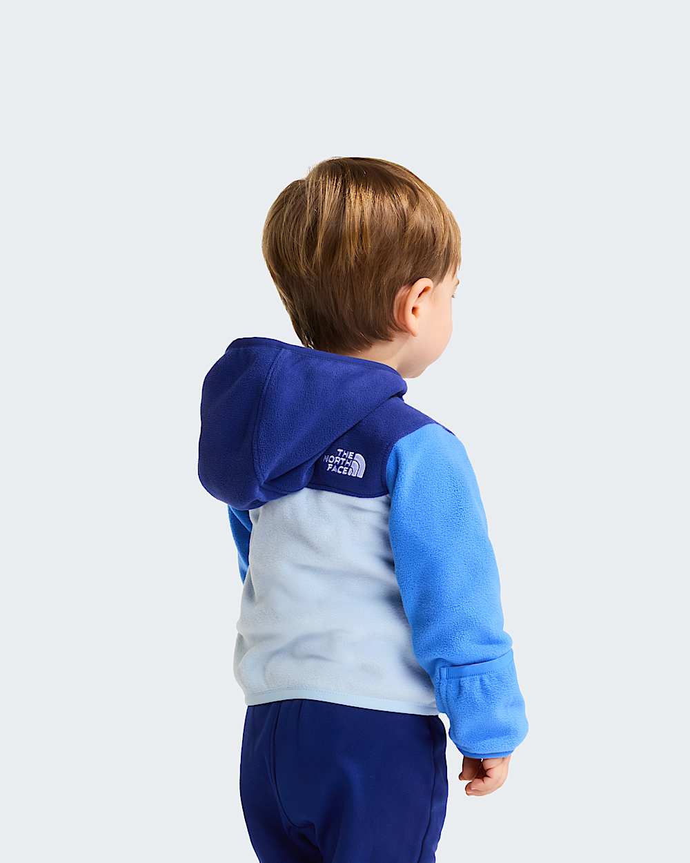 Felpa Glacier con cappuccio e cerniera integrale da neonato TNF ALT5