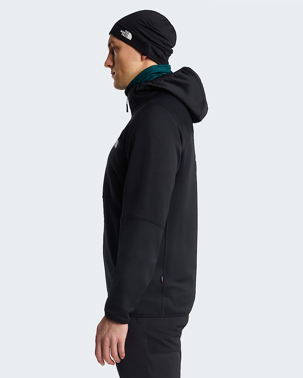 Mens Polartec Power Stretch Meteora Hooded Jacket TNF alt2