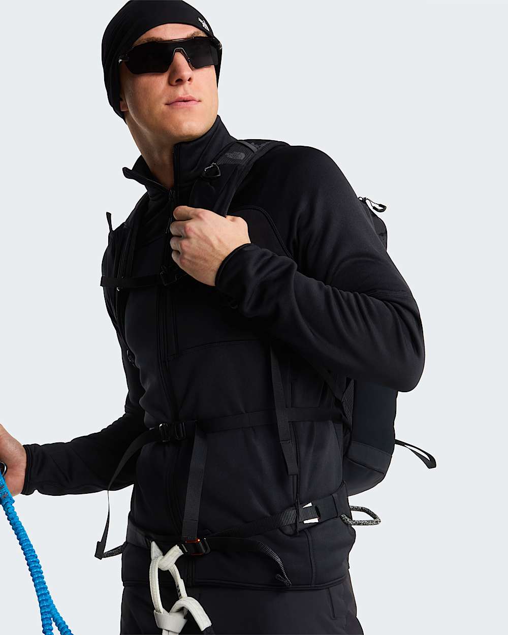 Mens Polartec Power Stretch Meteora Jacket TNF ALT9