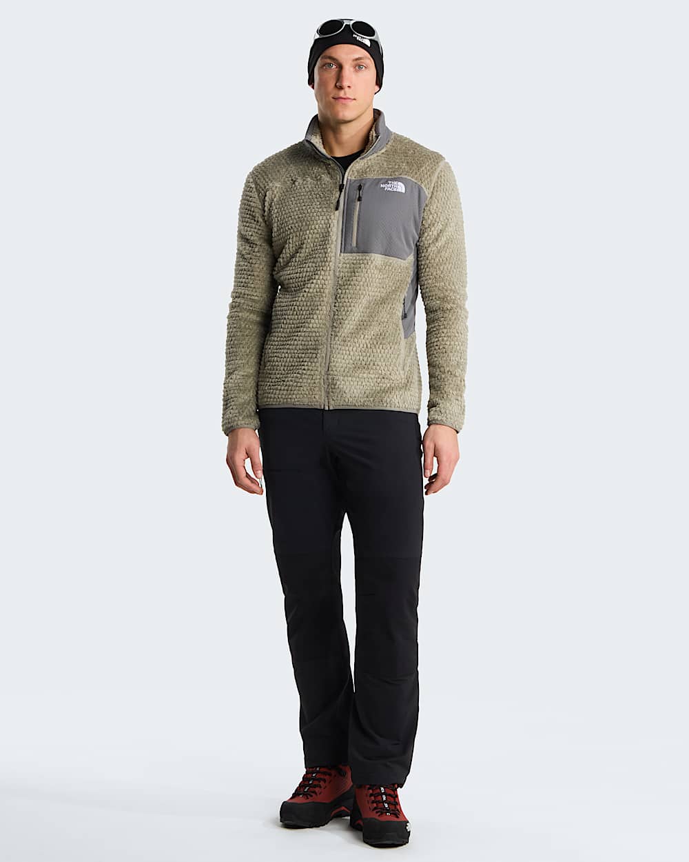 Giacca in pile Alpedge da uomo TNF ALT1