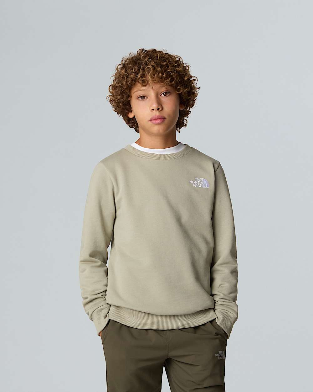 Teens Crew Neck Sweatshirt TNF ALT5