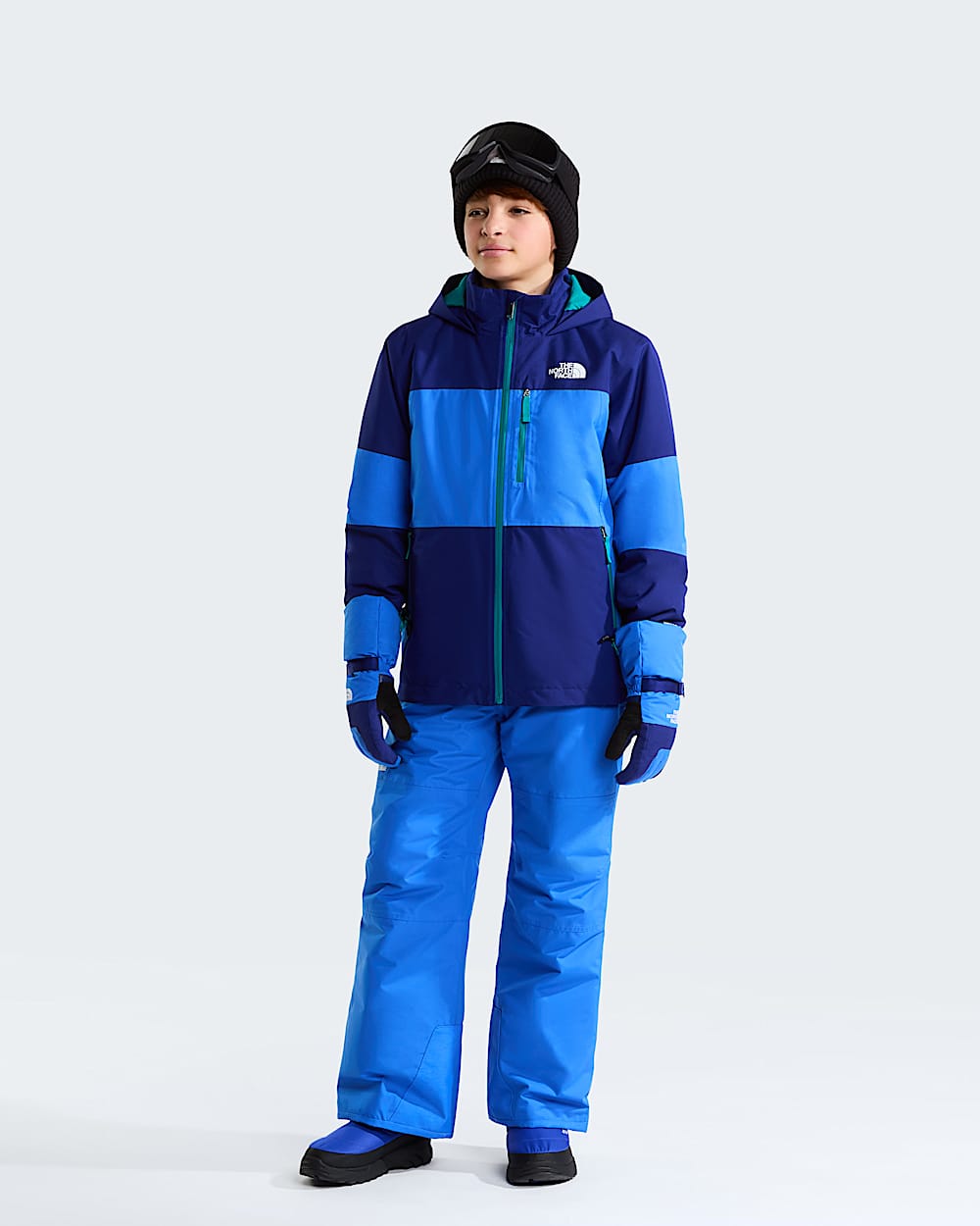 Nepromokav boty Nuptse Traction pro mlad TNF alt3