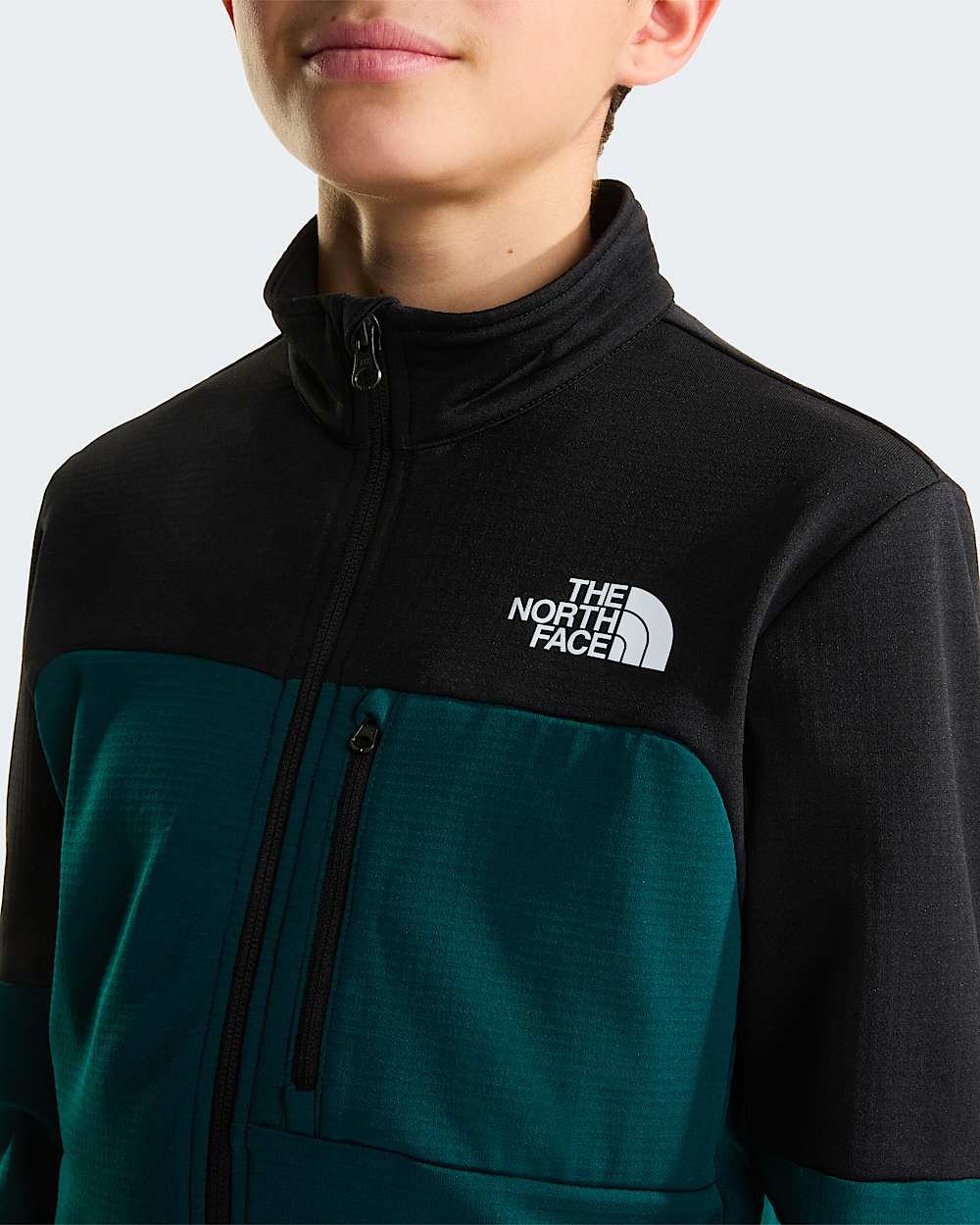 Hike MidlayerJacke mit durchgehendem RV fr Jugendliche TNF alt5