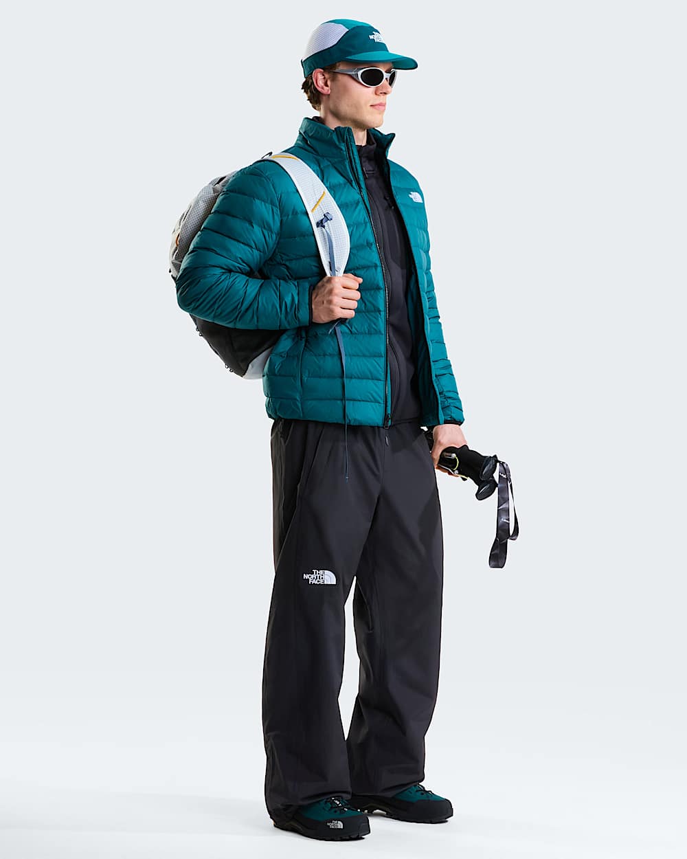 Classic Daunenjacke fr Herren TNF Pacific Teal ALT1