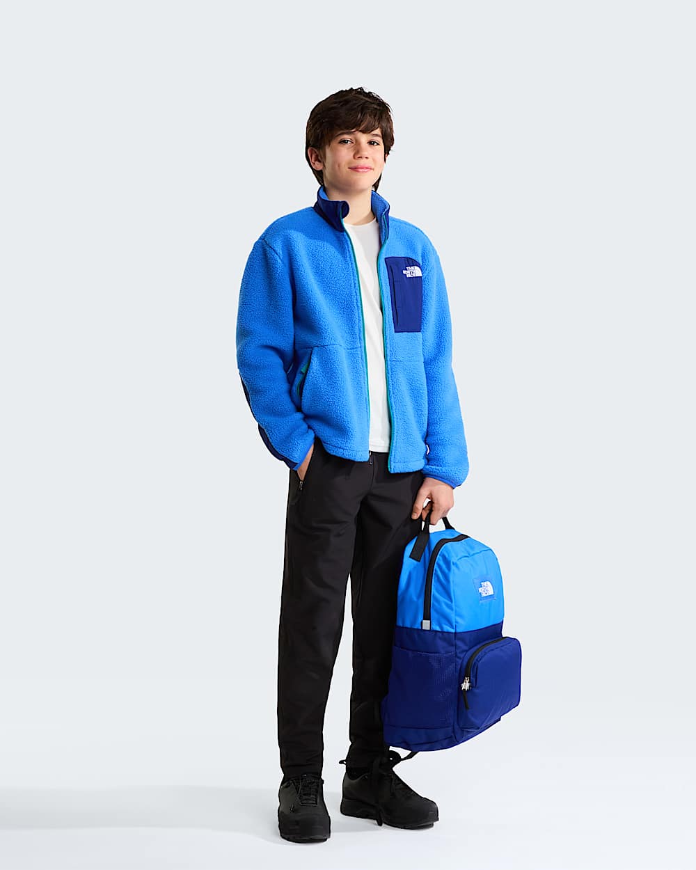 Giacca in pile Yumiori Off Peak da ragazzo TNF ALT1