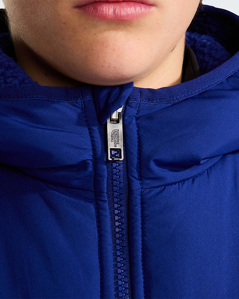 Giacca reversibile con cappuccio e cerniera integrale Shasta da ragazzo TNF ALT7