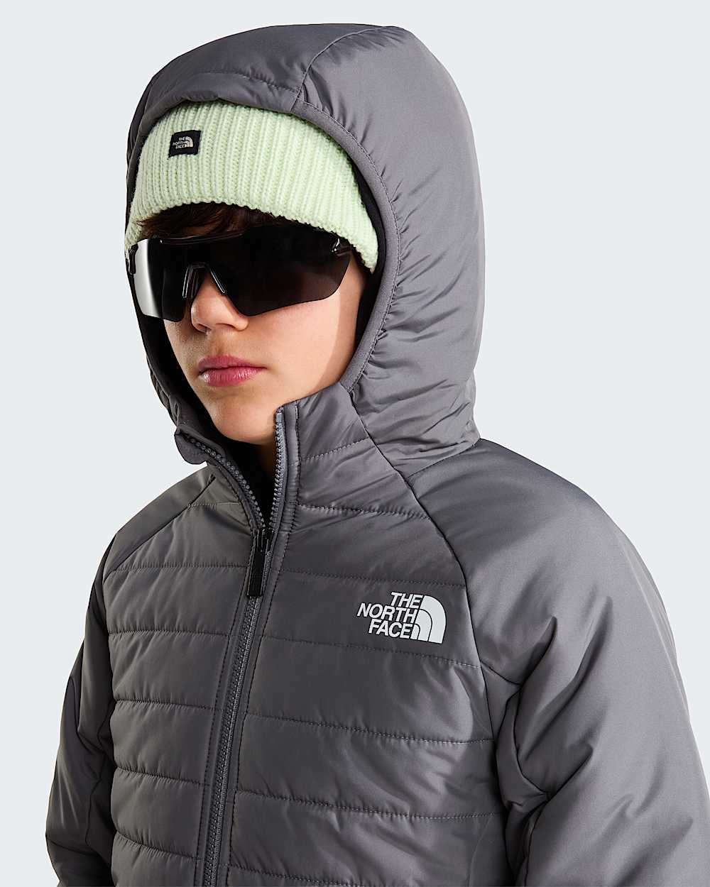 Synthetische Never Stopjas voor jongens TNF Smoked Pearl ALT5
