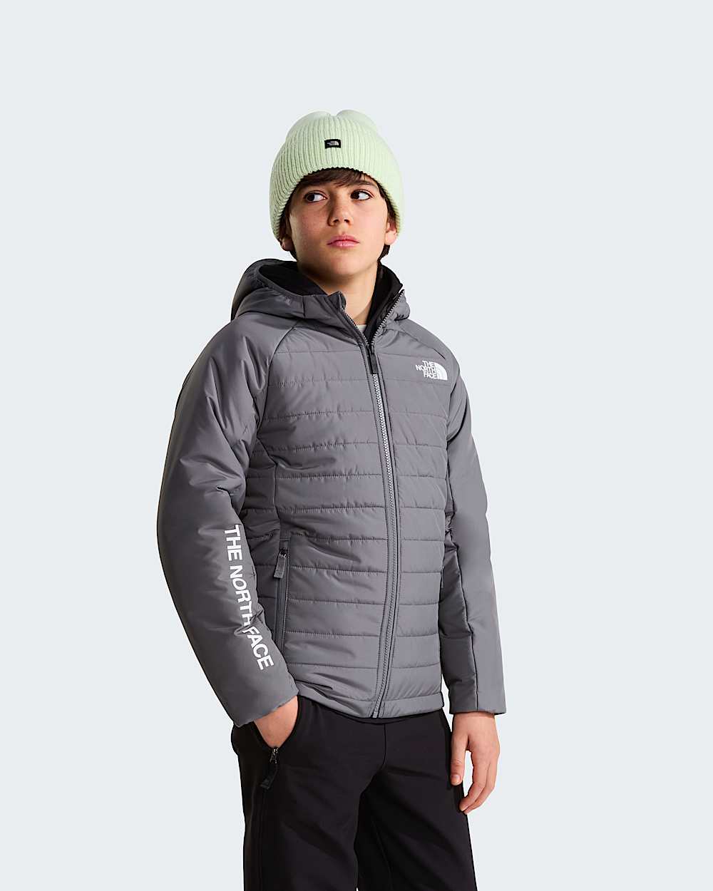 Synthetische Never Stopjas voor jongens TNF Smoked Pearl HERO