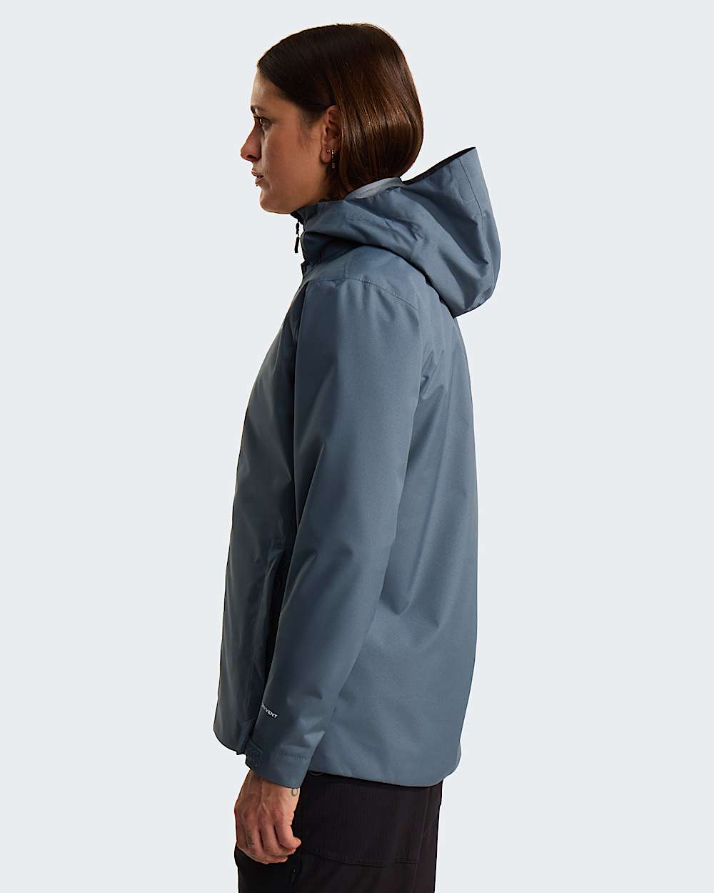 Giacca Quest DryVent Triclimate 3In1 da donna TNF Granite GreyFrost Grey ALT2