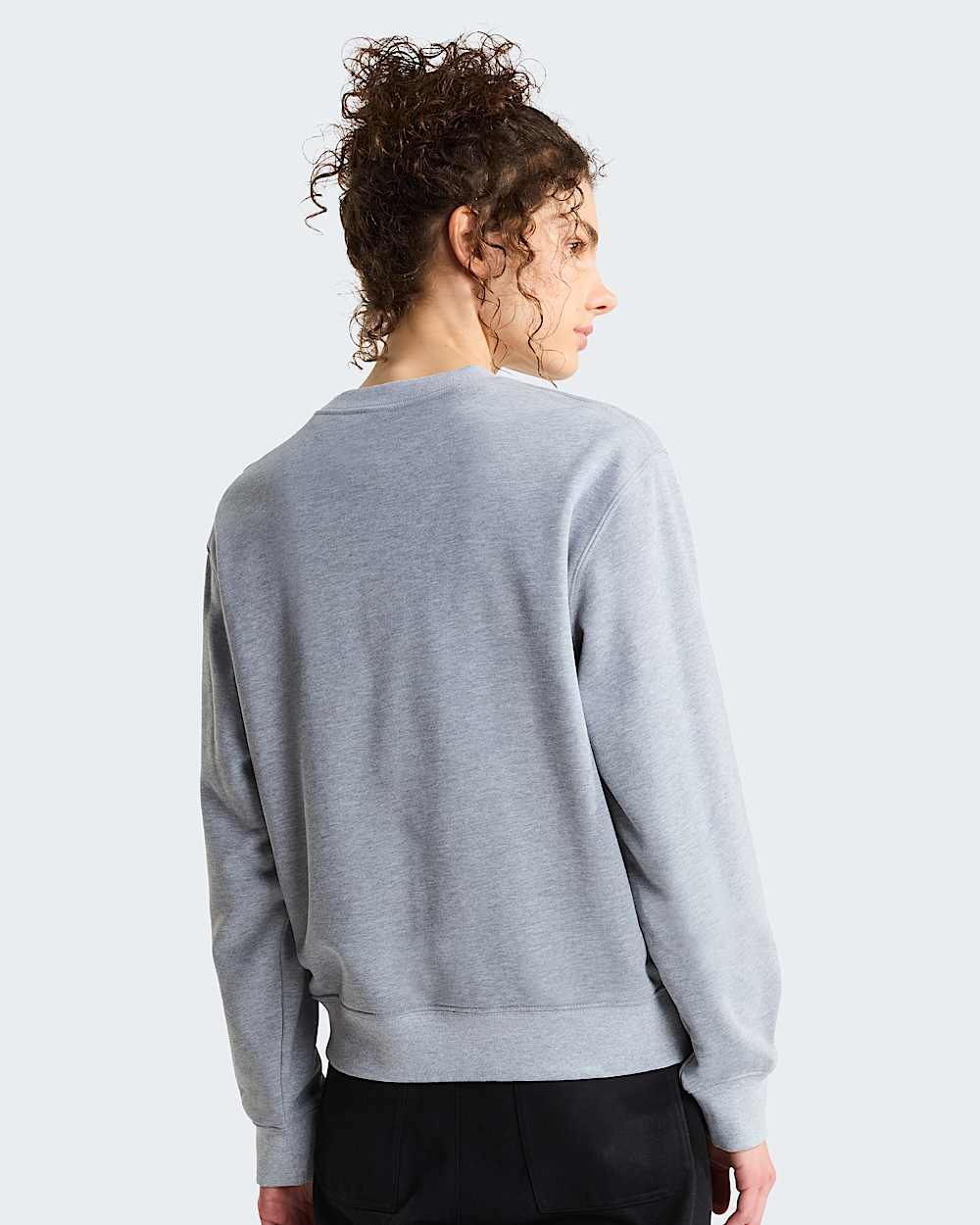TNF Essential Terry Simple Dome Relaxed Sweatshirt voor dames TNF ALT3