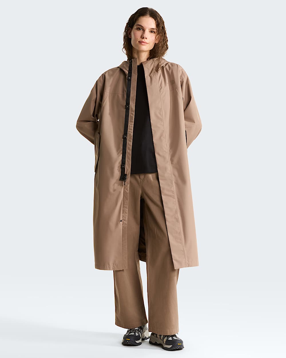 Womens New Nukabira Shell Parka TNF ALT4