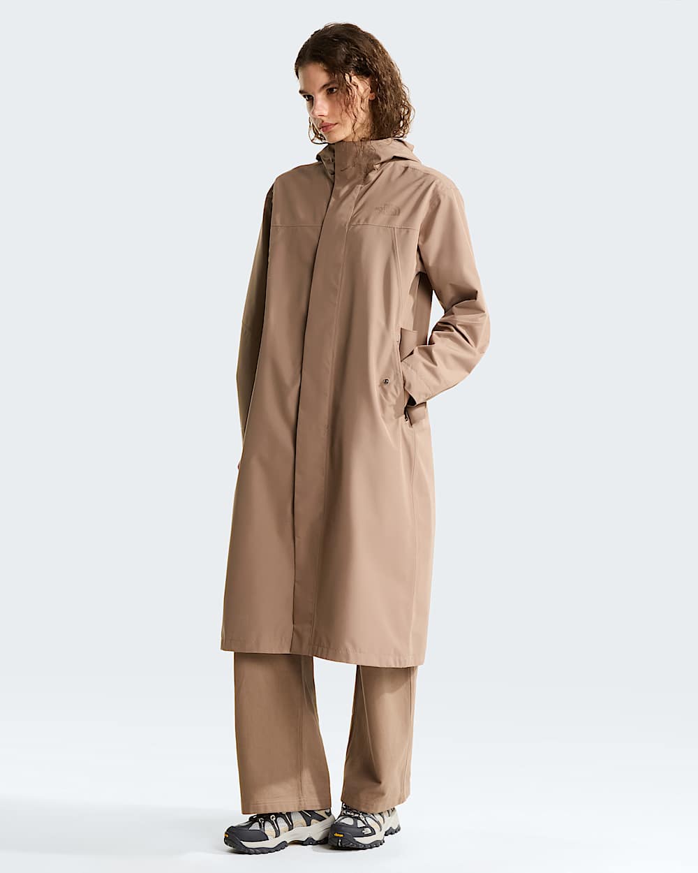 Womens New Nukabira Shell Parka TNF HERO
