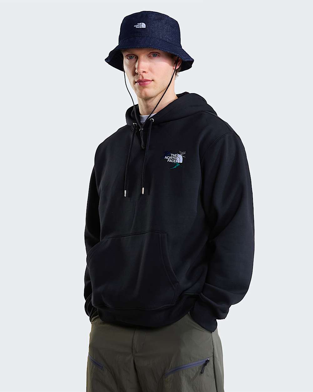 Bluza unisex z kapturem i haftowan grafik Off Piste TNF ALT2