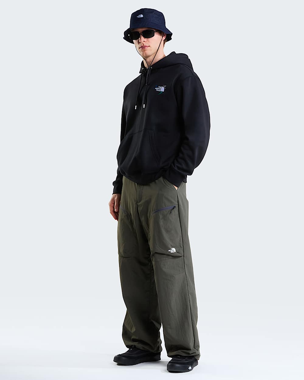 Bluza unisex z kapturem i haftowan grafik Off Piste TNF ALT3