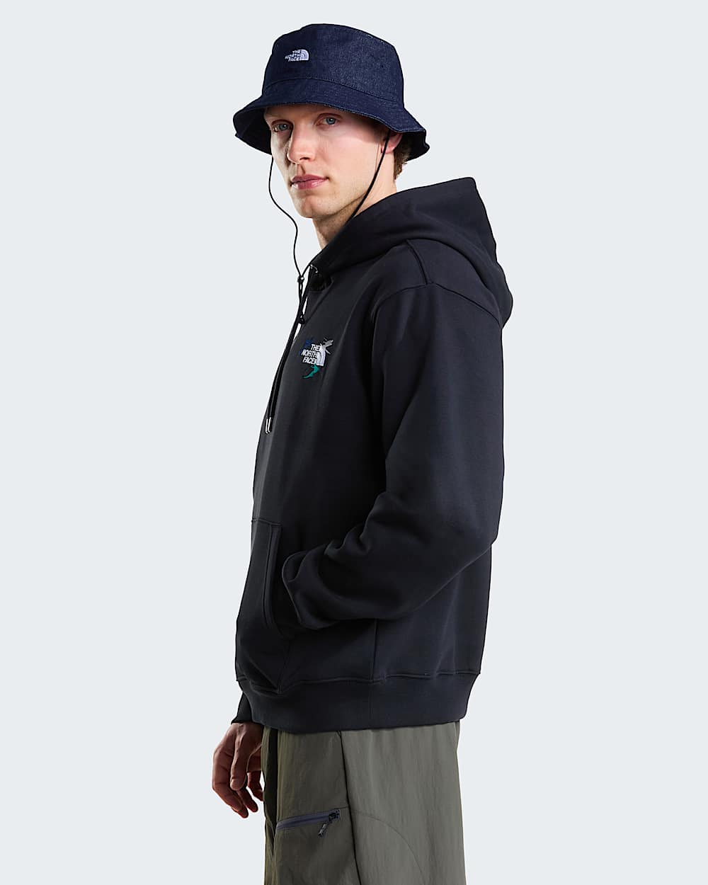 Bluza unisex z kapturem i haftowan grafik Off Piste TNF ALT4