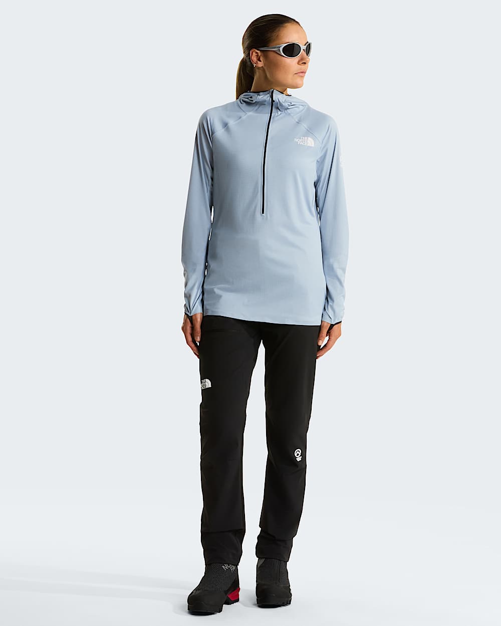 Womens Summit Direct Sun Hoodie TNF ALT1