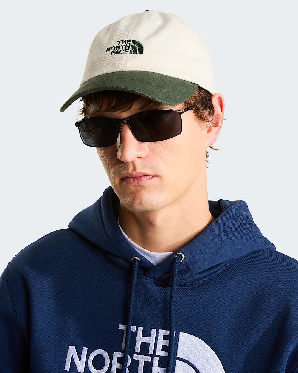 Casquette Norm TNF Bottle GreenWhite Dune ALT1