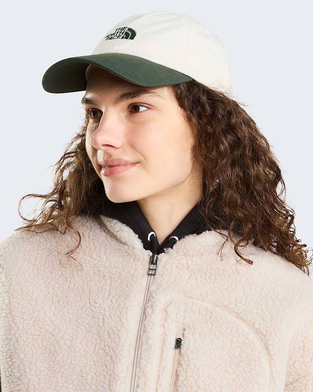 Casquette Norm TNF Bottle GreenWhite Dune ALT12