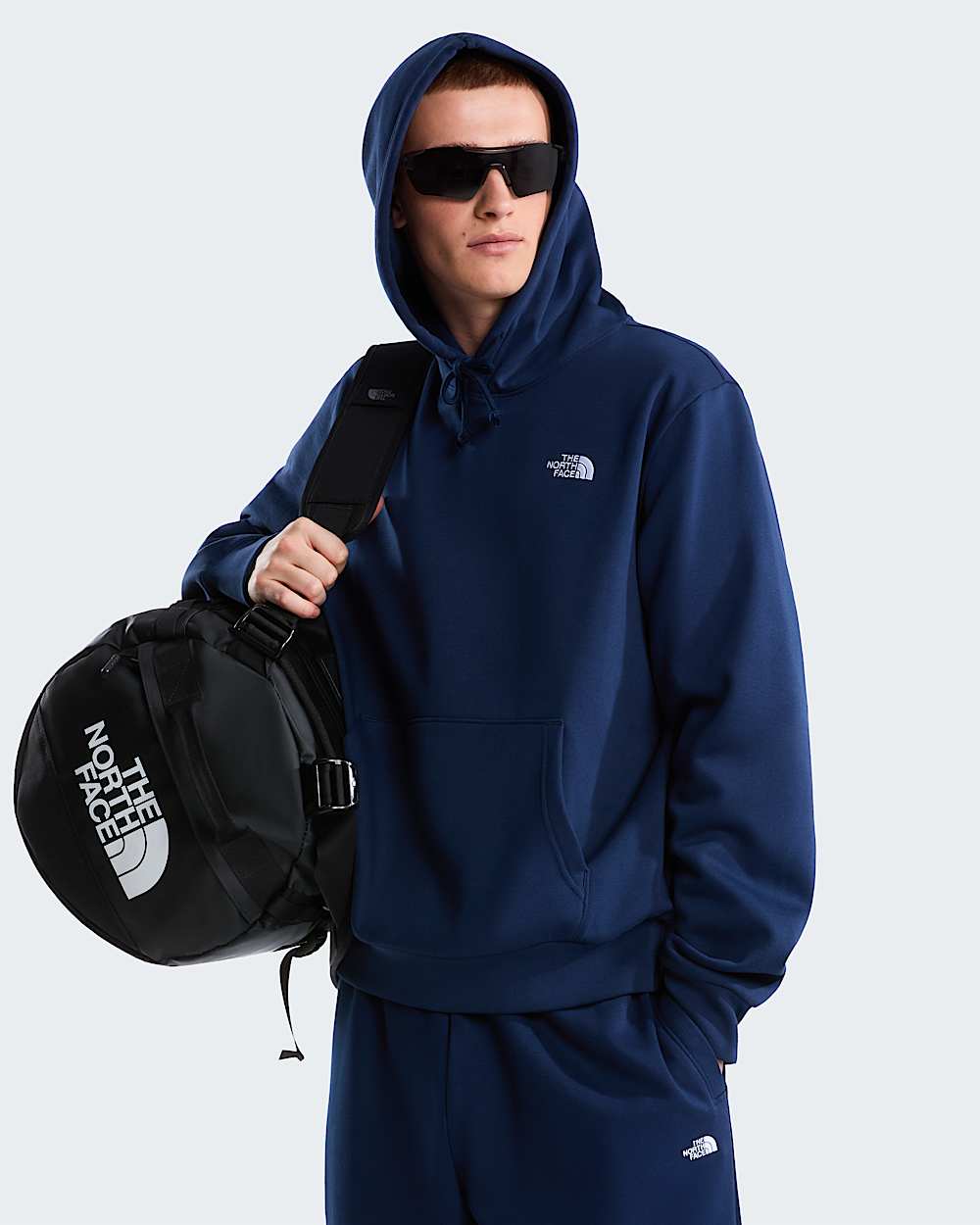 Sudadera recta con capucha Evolution Simple Dome para hombre TNF alt5