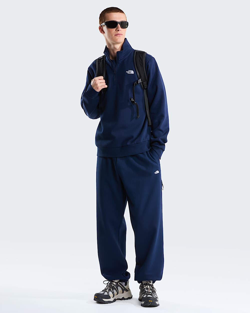 Sudadera recta con cremallera de 14  Evolution Simple Dome para hombre TNF alt1