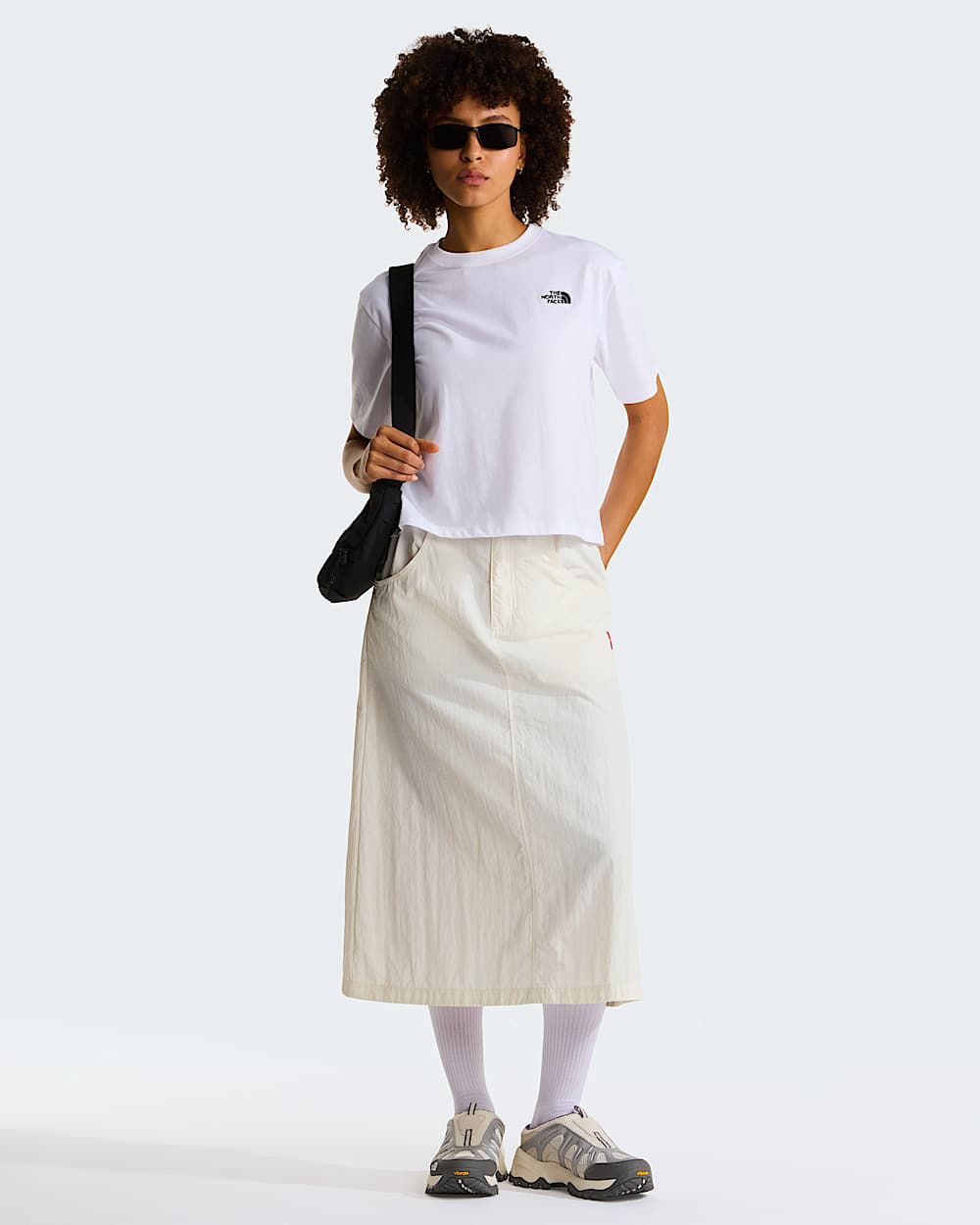 Zkrcen triko Evolution Simple Dome Relaxed pro dmy TNF TNF White ALT1