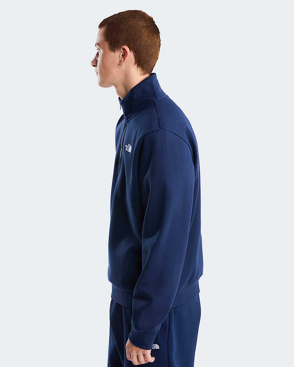 Sudadera recta con cremallera de 14  Evolution Simple Dome para hombre TNF alt2